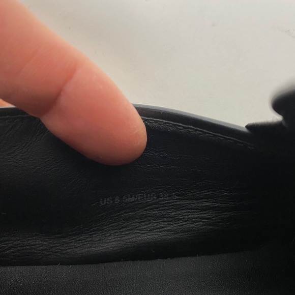 VINCE Blair Perforated Leather Slip On Sneaker BLK - Picture 5 of 10